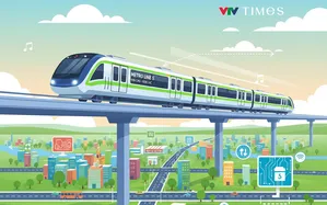 Infographic: Tuyến metro số 5 Văn Cao - Hòa Lạc