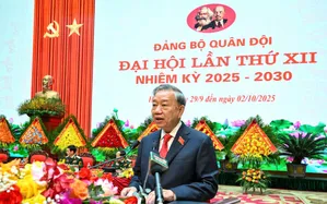 Phát biểu của Tổng Bí thư Tô Lâm tại Đại hội đại biểu Đảng bộ Quân đội lần thứ XII