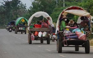 Giao tranh leo thang khiến hàng trăm nghìn người Thái Lan, Campuchia phải sơ tán