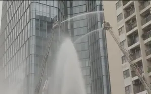 Hà Nội huy động trực thăng, robot tham gia diễn tập chữa cháy