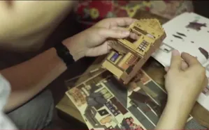 Thu nhỏ cả thế giới trong những mô hình Booknook