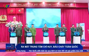 Ra mắt trung tâm chỉ huy, báo cháy toàn quốc