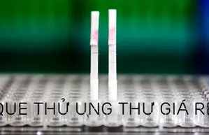 Que thử ung thư giá rẻ