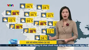 Bản tin thời tiết 6h15 - 04/5/2025
