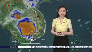Bản tin thời tiết 12h30 - 10/5/2025