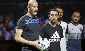 Zidane, Xavi giới thiệu trái bóng chính thức của Euro 2016