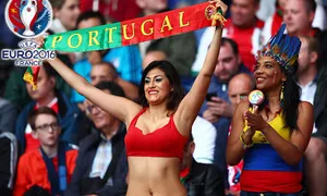 CĐV Bồ Đào Nha hâm nóng các khán đài EURO 2016