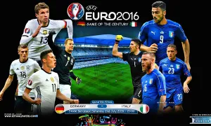 Tứ kết EURO 2016, Đức – Italy: Xoay ngược bánh xe lịch sử! (2h00 ngày 3/7 trên VTV3 & VTV3HD)