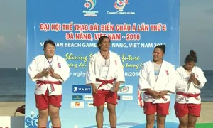 Nguyễn Thị Như Ý giành HCV đầu tiên cho Sambo Việt Nam