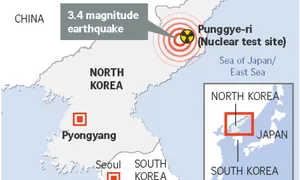 Động đất ở Triều Tiên không phải do thử hạt nhân