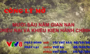 Công lý mở (22h thứ Sáu, 05/10) trên VTV8