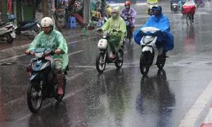 Tây Nguyên liên tục có mưa rào kèm dông