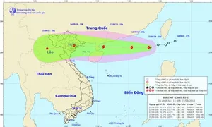 Bão  Barijat chồng siêu bão Mangkhut tiến vào biển Đông