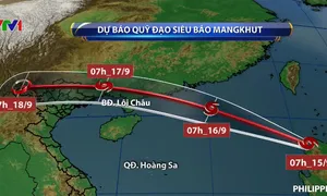 Từ 17-19/9, hoàn lưu bão gây mưa to khu vực Bắc Bộ và Bắc Trung Bộ