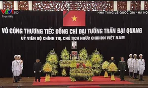 Cử hành trọng thể Lễ viếng Chủ tịch nước Trần Đại Quang