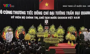 Lời cảm ơn của Ban Lễ tang và gia đình Chủ tịch nước Trần Đại Quang