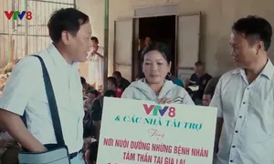 Quỹ "Ấm mãi vòng tay" của VTV8 và món quà ấm áp chia sẻ đến bệnh nhân tâm thần