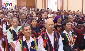 Chủ tịch Quốc hội đánh giá cao đóng góp của các già làng Tây Nguyên