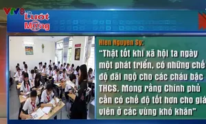 Ý kiến xung quanh việc Chính phủ đồng ý miễn học phí đối với học sinh THCS