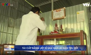 Tái cấp bằng liệt sĩ sau gần 40 năm thu hồi