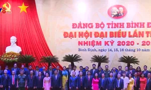 Bế mạc Đại hội đại biểu Đảng bộ tỉnh Bình Định