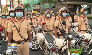 Sẵn sàng đẩy lùi những nguy cơ gây mất an ninh trật tự.