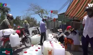 Tiền Giang: Thiếu nước sinh hoạt trầm trọng do mùa hạn