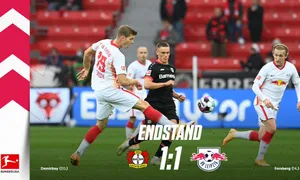 Leverkusen 1-1 Leipzig (Vòng 2 Bundesliga 2020-21): Chia điểm kịch tính