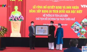 Thừa Thiên Huế: Đón nhận Bằng xếp hạng Di tích cấp quốc gia đặc biệt