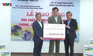 Sở Y tế Đà Nẵng tiếp nhận hóa chất diệt muỗi phòng chống dịch sốt xuất huyết