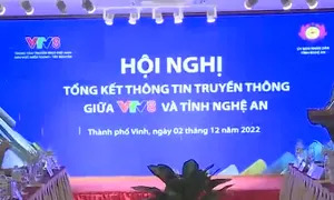 Hội nghị phối hợp truyền thông giữa VTV8 và tỉnh Nghệ An