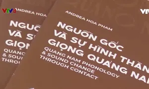 Ra măt cuốn sách " Nguồn gốc và sự hình thành giọng Quảng Nam"