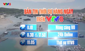 Tin tức thời sự hàng ngày trên VTV8