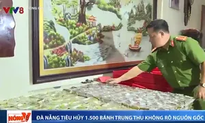 Đà Nẵng tiêu huỷ gần 1.500 bánh Trung thu không rõ nguồn gốc