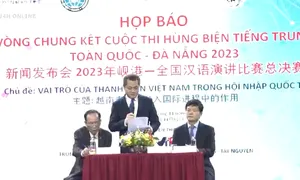 Họp báo Vòng chung kết cuộc thi hùng biện tiếng Trung toàn quốc - Đà Nẵng 2023