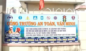 Tăng cường bảo đảm an toàn giao thông tại các trường học