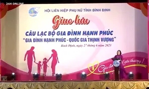 Giao lưu "Gia đình hạnh phúc - Quốc gia thịnh vượng" năm 2023