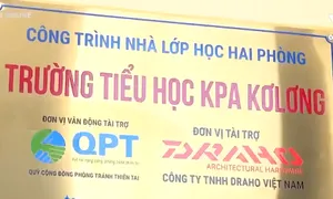 Quảng Nam khánh thành trường học kết hợp làm nơi tránh thiên tai