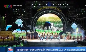 Nhiều hoạt động đặc sắc tại Festival dân ca ví giặm 2023