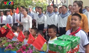 Huyện đảo Trường Sa tưng bừng Khai giảng năm học mới