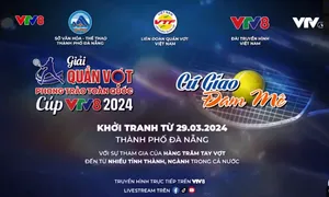 Giải Quần vợt phong trào toàn quốc - Cúp VTV8 năm 2024