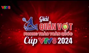 Khởi động Giải Quần vợt phong trào toàn quốc Cup VTV8 2024