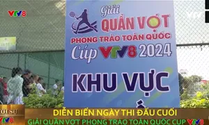 Ngày thi đấu cuối cùng Giải quần vợt phong trào toàn quốc Cup VTV8