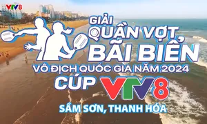 Đảm bảo công tác tổ chức giải Quần vợt bãi biển vô địch Quốc gia Cup VTV8 năm 2024