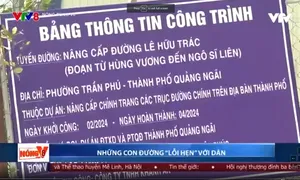 Thành phố của những con đường lỗi hẹn với dân