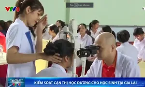 Chung tay bảo vệ đôi mắt sáng cho học sinh Gia Lai