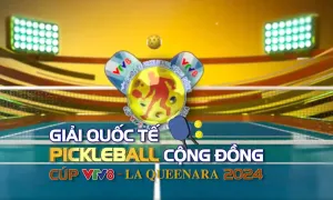 Đăng ký ngay hôm nay - Giải Quốc tế Pickleball cộng đồng Cúp VTV8 - La Queenara 2024