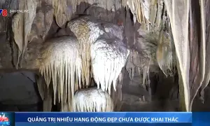 Quảng Trị: Nhiều hang động đẹp chưa được khai thác