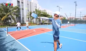 Giải Quốc tế Pickleball cộng đồng Cúp VTV8 thu hút đông đảo vận động viên