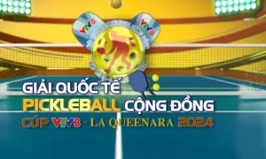 Khai mạc Giải Quốc tế Pickleball cộng đồng Cúp VTV8 - La Queenara 2024